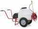 Pompa irroratrice elettrica carrellata M2001112 - Con gancio - A batteria 12V - 120L PRO