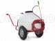 Pompa irroratrice elettrica carrellata M2001112 - Con gancio - A batteria 12V - 120L PRO