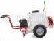 Pompa irroratrice elettrica carrellata M2001112 - Con gancio - A batteria 12V - 120L PRO