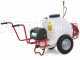Pompa irroratrice elettrica carrellata M2001112 - Con gancio - A batteria 12V - 120L PRO