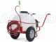 Pompa irroratrice elettrica carrellata M2001112 - Con gancio - A batteria 12V - 120L PRO