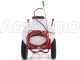 Pompa irroratrice elettrica carrellata M2001112 - Con gancio - A batteria 12V - 120L PRO