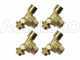 Kit 4 pezzi - Valvole antigoccia per getti e nebulizzatori - Attacco 3/8 MG - 3/8 GF
