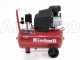 Einhell TC-AC 190/24/8 - Compressore aria elettrico carrellato - Motore 2 HP - 24 lt