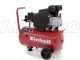 Einhell TC-AC 190/24/8 - Compressore aria elettrico carrellato - Motore 2 HP - 24 lt