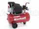 Einhell TC-AC 190/24/8 - Compressore aria elettrico carrellato - Motore 2 HP - 24 lt