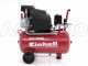 Einhell TC-AC 190/24/8 - Compressore aria elettrico carrellato - Motore 2 HP - 24 lt