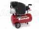 Einhell TE-AC 230/24 - Compressore aria elettrico carrellato - motore 2 HP - 24 lt