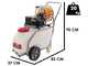 GeoTech SP 520 E - Pompa irroratrice elettrica a batteria carrellata - 50L