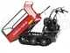 GeoTech Pro GeoPorter 330E BS - Motocarriola cingolata cassone estensibile con 4 rulli - 300Kg