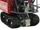 GeoTech Pro GeoPorter 330E BS - Motocarriola cingolata cassone estensibile con 4 rulli - 300Kg