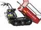 GeoTech Pro GeoPorter 330E BS - Motocarriola cingolata cassone estensibile con 4 rulli - 300Kg