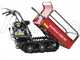 GeoTech Pro GeoPorter 330E BS - Motocarriola cingolata cassone estensibile con 4 rulli - 300Kg