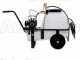 Kit motopompa irrorazione - Pompa Comet MC18 con motore elettrico con carrello e serbatoio 50L