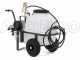 Kit motopompa irrorazione - Pompa Comet MC18 con motore elettrico con carrello e serbatoio 50L