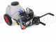Kit motopompa irrorazione - Pompa Comet MC25 con motore elettrico con carrello e serbatoio 80L