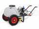 Kit motopompa irrorazione - Pompa Comet MC25 con motore elettrico con carrello e serbatoio 80L