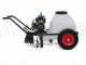 Kit motopompa irrorazione - Pompa Comet MC25 con motore elettrico con carrello e serbatoio 80L