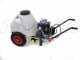 Kit motopompa irrorazione - Pompa Comet MC25 con motore elettrico con carrello e serbatoio 120L
