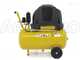 Abac Pole Position B15 - Compressore aria  elettrico carrellato - Motore 1.5 HP - 24 lt oilless