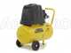 Abac Pole Position B15 - Compressore aria  elettrico carrellato - Motore 1.5 HP - 24 lt oilless