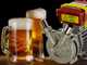 Rover Novax 30 B - Pompa elettrica da travaso - Elettropompa per liquidi caldi e birra - Monofase - 230V