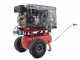Motocompressore GVD 50/700 AE con motore diesel - compressore a scoppio gasolio avviamento elettrico (700lt/min)