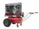 Motocompressore GVD 50/700 AE con motore diesel - compressore a scoppio gasolio avviamento elettrico (700lt/min)