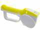 Beper Regina Bianco/Giallo - Grattugia a batteria - Cordless ricaricabile