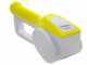 Beper Regina Bianco/Giallo - Grattugia a batteria - Cordless ricaricabile