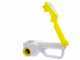 Beper Regina Bianco/Giallo - Grattugia a batteria - Cordless ricaricabile