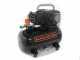 Black &amp; Decker BD195 12 NK - Compressore aria elettrico portatile monofase, oil-less - Motore 1.5 HP - 12 lt 