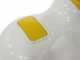 Reber Fido 9250 BG Bianco/Giallo - Grattugia elettrica da tavolo - 140W