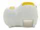 Reber Fido 9250 BG Bianco/Giallo - Grattugia elettrica da tavolo - 140W