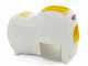 Reber Fido 9250 BG Bianco/Giallo - Grattugia elettrica da tavolo - 140W