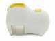 Reber Fido 9250 BG Bianco/Giallo - Grattugia elettrica da tavolo - 140W