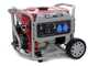 GeoTech-Pro GGP 3500 - Generatore di corrente carrellato con AVR 3 kW - Continua 2.8 kw Monofase