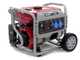 GeoTech-Pro GGP 3500 - Generatore di corrente carrellato con AVR 3 kW - Continua 2.8 kw Monofase