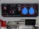 GeoTech-Pro GGP 3500 - Generatore di corrente carrellato con AVR 3 kW - Continua 2.8 kw Monofase
