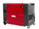 GeoTech-Pro DGP8500SE-3 - Generatore di corrente diesel silenziato carrellato con AVR 6.0 kW - Continua 5.5 kw Full-Power + ATS Trifase