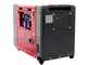 GeoTech-Pro DGP8500SE-3 - Generatore di corrente silenziato carrelalto con AVR 6 kW - Continua 5.5 kW Full-Power + ATS Monofase