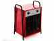 GeoTech EH 2200 T - Generatore di aria calda elettrico con ventilatore - 22  kW - Trifase