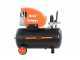 Vinco FDL50 - Compressore aria elettrico carrellato - Motore 2 HP - 50 lt