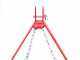 Girotrincia piatto SL 120 a lame per trattore - Asse verticale