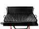 Pegoraro Angelo 214 Medium - Barbecue portatile a legna e carbone - Pieghevole