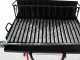 Pegoraro Angelo 214 Medium - Barbecue portatile a legna e carbone - Pieghevole
