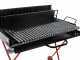 Pegoraro Angelo 323 Maxi - Barbecue portatile a legna e carbone - Pieghevole