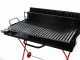 Pegoraro Angelo 323 Maxi - Barbecue portatile a legna e carbone - Pieghevole