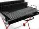 Pegoraro Angelo 323 Maxi - Barbecue portatile a legna e carbone - Pieghevole