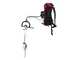 Potatore multifunzione a zaino GeoTech FBC400BP a scoppio motore 4T benzina 38.9 cc - a spalla